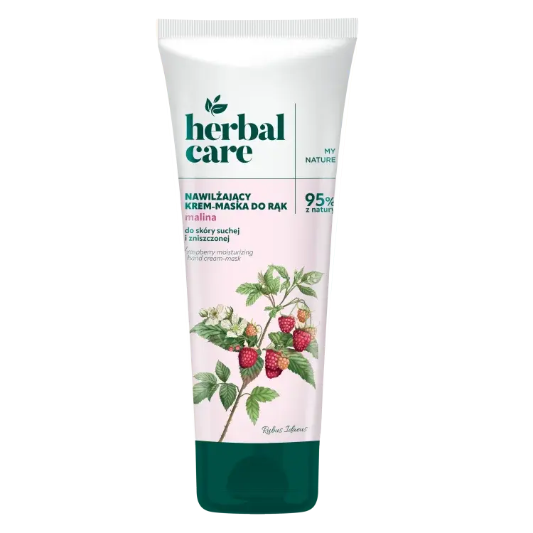 FARMONA Herbal Care Moisturizing Hand Cream-Mask Raspberry 100 ml FARMONA
