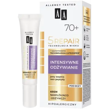 AA Age Technology 5 Repair 70+ Intensive Nourishment Moisturizing & Nourishing Eye Cream 15 ml AA