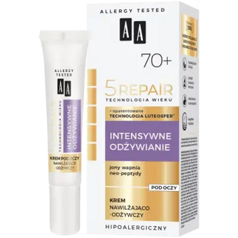 compare product AA Age Technology 5 Repair 70+ Intensive Nourishment увлажняющий и питательный крем для кожи вокруг глаз 15 ml