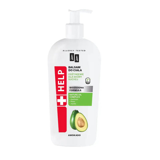 AA HELP Avocado Nourishing Body Lotion for Dry Skin 400 ml AA