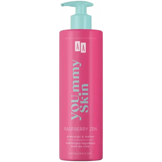 AA YOU.mmy Skin Raspberry Zen Moisturizing & Soothing Body Cream 400 ml AA