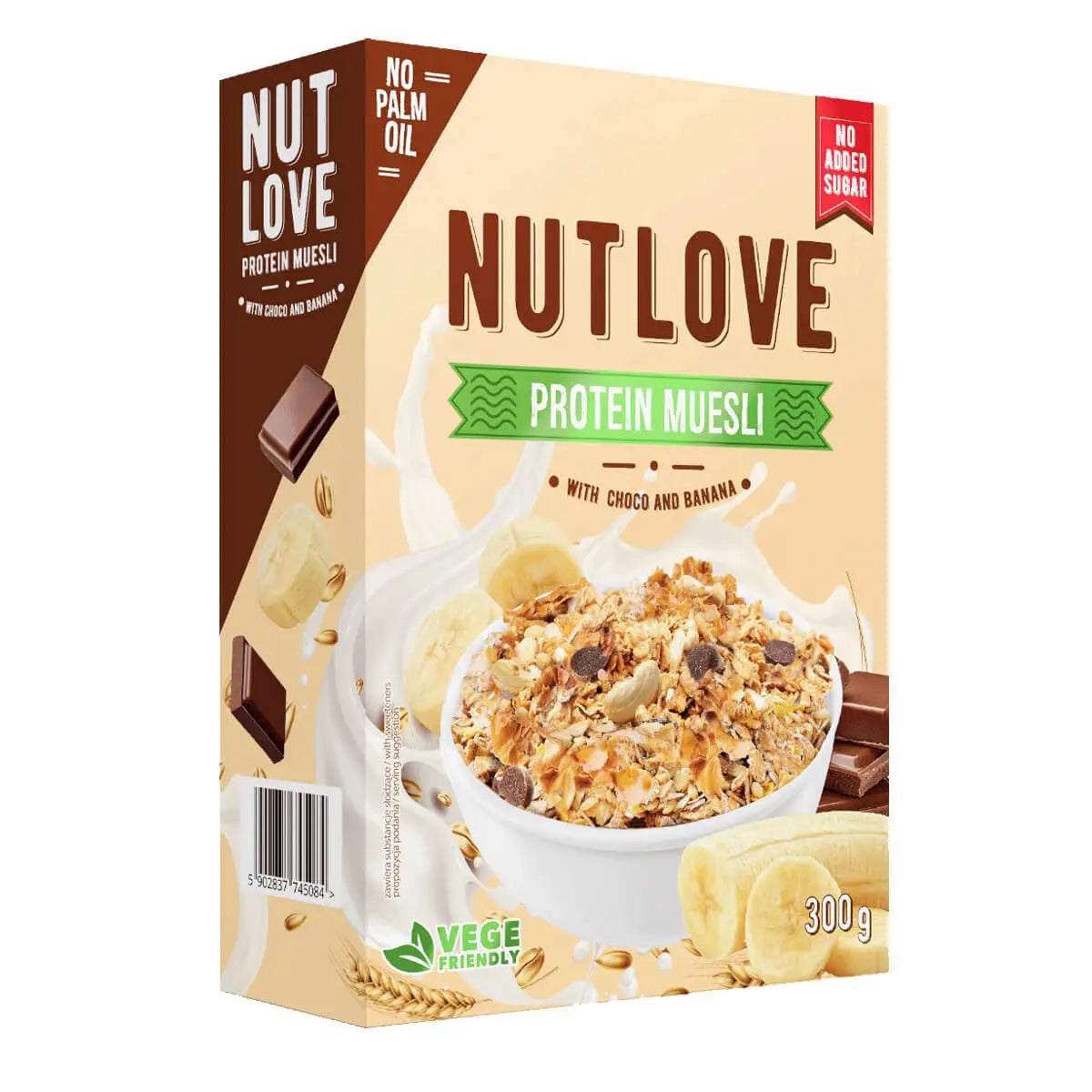 ALLNUTRITION NUTLOVE Protein Muesli 300 g ALLNUTRITION