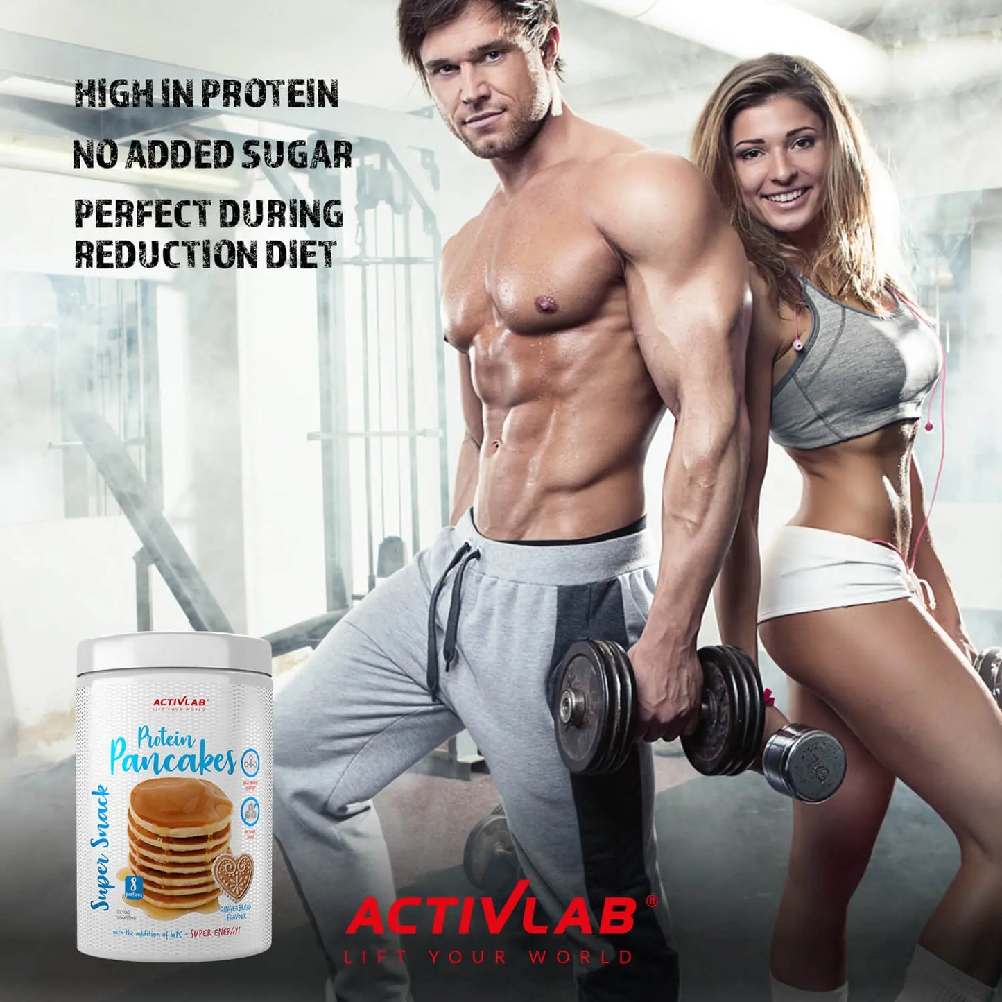 ActivLab - Super Snack Protein Pancakes (jar 400 g) ActivLab
