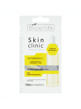 compare product BIELENDA Skin Clinic Professional Vitamin C Осветляющая и увлажняющая маска 8 g