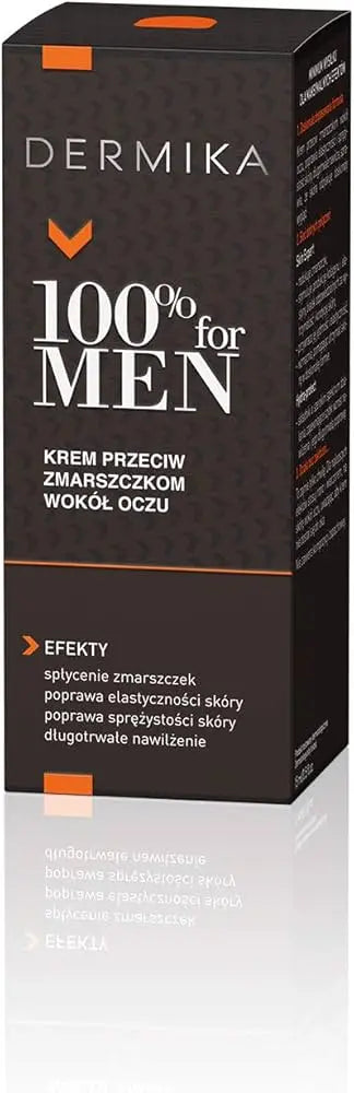 compare product Dermika 100% for Men крем против морщин для кожи вокруг глаз 15 ml