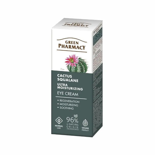 GREEN PHARMACY Cactus & Squalane Ultra-Moisturizing Eye Cream – 15 ml GREEN PHARMACY