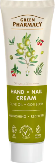 compare product GREEN PHARMACY Hand and nail cream Olive oil and goji berries 100 ml