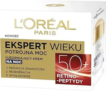 compare product LOREAL Expert Age 50+ Anti-wrinkle Firming Night Cream 50 ml