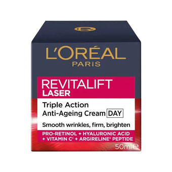 compare product LOREAL Revitalift Laser Антивозрастной крем с тройным эффектом для дня 50 ml