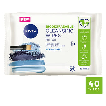 compare product NIVEA atsvaidzinošas kosmētikas noņemšanas salvetes – normālai un kombinētai ādai 25 pcs