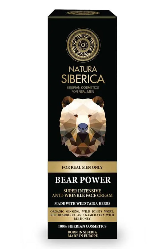 Natura Siberica MEN Bear Power Anti-Wrinkle Face Cream 50 ml Siberica