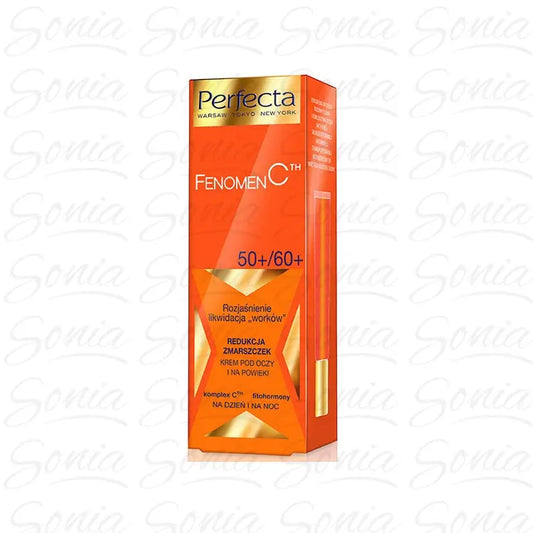PERFECTA Fenomen C 50+/60+ Eye & Eyelid Cream – Brightening, Puffiness Reduction, Wrinkle Reduction 15 ml PERFECTA