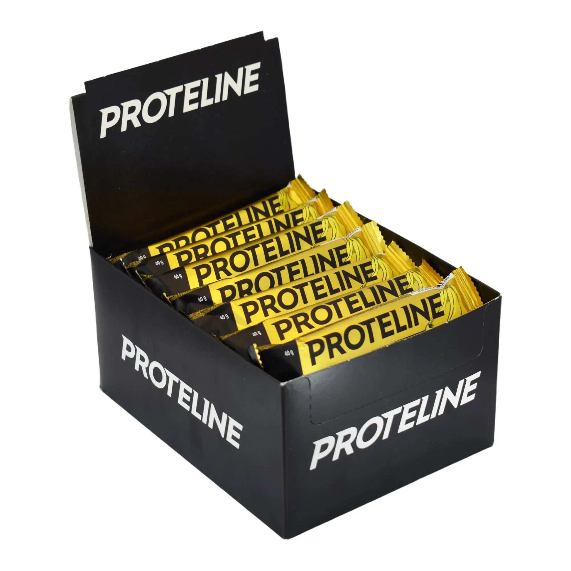 PROTELINE - Banana flavored protein bar with confectionery glaze (40g) PROTELINE