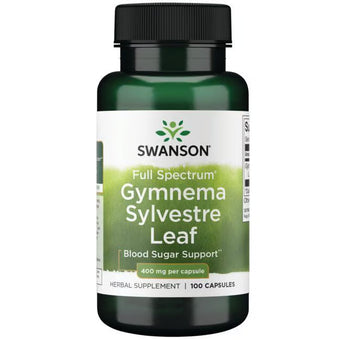 compare product Swanson Gymnema Sylvestre Lapas 400 mg – 100 Kapsulas