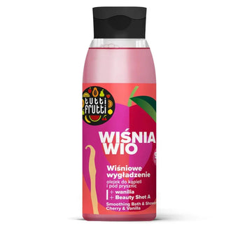 compare product TUTTI FRUTTI izlīdzinoša vannas un dušas eļļa – ķirsis un vaniļa 400 ml