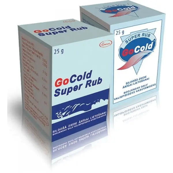 Unifarma Herbals Go Cold Super Rub Augu ziede 25 g Unifarma Herbals