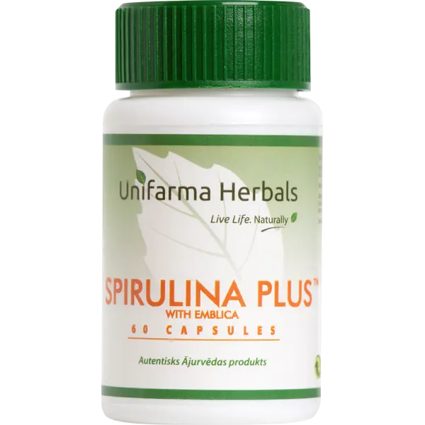 Unifarma Herbals Spirulina with Embliku 60 caps Unifarma Herbals