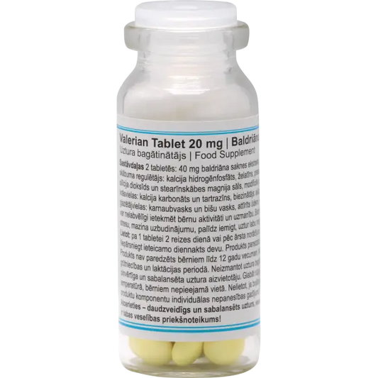 Unifarma Herbals Valerian 20 mg 50 tab. Unifarma Herbals
