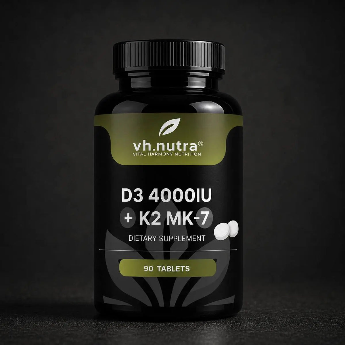 VH.Nutra D3 4000IU + K2 MK-7 90 tablets VitalHarmony