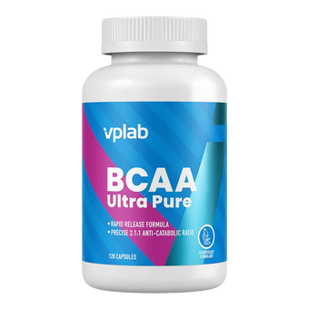 compare product Vplab BCAA 2:1:1 Ultra Pure 120 kapsulas